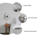 Axyaa Smoke Grey Glass Lamp Shade in Wine Cup Shape