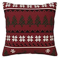 Axyaa Christmas Farmhouse Deer Pillowcase - Winter Holiday Decor, Cushion Cover