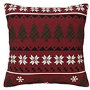 Axyaa Christmas Farmhouse Deer Pillowcase - Winter Holiday Decor, Cushion Cover