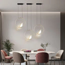 Axyaa Rotatable Magpie Bird Pendant Light Gold Silver Chandelier for Indoor Bedroom