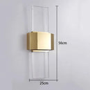 Axyaa Crystal Wall Lamp: Postmodern Living Room TV Background Aisle Lighting