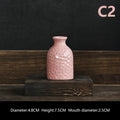 Axyaa Ceramic Mini Vase Set for Nordic Room Decor