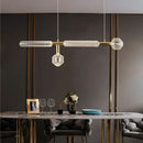 Axyaa Snow Glass Chandelier Pendant Light for Living Room, Bedroom, Staircase