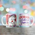 Axyaa Mother Day Mama Birthday Gift Home Office Ceramic Tea Coffee Mug 11oz