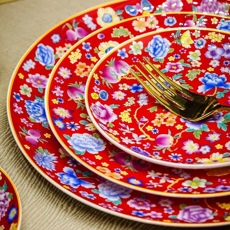 Axya High-end Bone Dinner Set - Luxury Tableware & Sushi Dishes