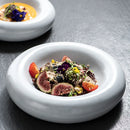 Axyaa Ceramic Drum Plate Japanese Hotel Restaurant High-end Insulation Tableware