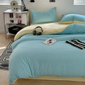 Axyaa Bubble Cotton Bedding Set, AB Side Duvet Cover, Sheet, Pillowcase