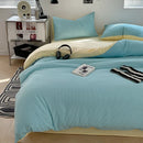 Axyaa Bubble Cotton Bedding Set, AB Side Duvet Cover, Sheet, Pillowcase