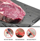 Axyaa Quick Thaw Plate: Fast Thawing for Frozen Food, Meat, Fruit - Kitchen Gadget