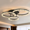 Axyaa Smart LED Ceiling Light for Nordic Home Decoration & Bedroom, Dimmable Indoor Lighting