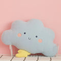 Axyaa Rainbow Sun Lightning Cloud Pillow for Girls