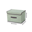 Axyaa Plus Size Clothing Organizer Box with Lid for Quilts and Bedding