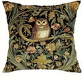 Floral Owl Bird Print Pillowcase for Living Room & Bedroom Decor by Axyaa