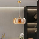 Axyaa LED Glass Pendant Chandelier for Dining Room Ceiling Lighting