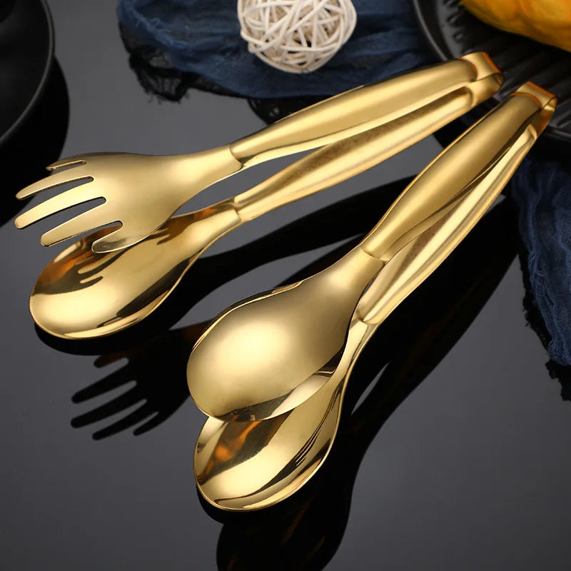 Axyaa Stainless Steel Food Clips for Japanese Cuisine and Cooking
