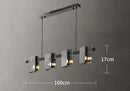 Axyaa Glass Pendant Chandelier for Nordic Decor Dining Room Lighting