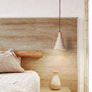 Axyaa Bell Cream Chandelier: Japanese Restaurant Style LED Pendent Lamp
