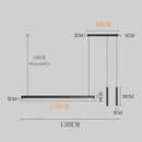 Axyaa Minimalist Pendant Chandelier for Kitchen Island