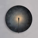 Axyaa Retro LED Wall Light Disc Fixture - Nordic Creative Universe Stainless Steel Art