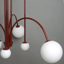 Axyaa Glass Ball LED Ceiling Chandeliers for Home Decor