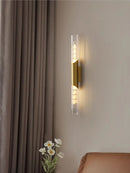 Axyaa Modern Copper Wall Lamp for Bedroom, Study, Living Room - High-End Luxury Lighting