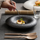 Axyaa Ceramic Plate Set for Molecular Cuisine and Sushi Serving
