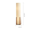 Axyaa Zen Floor Lamp with Fabric Shade for Minimalist Living Spaces