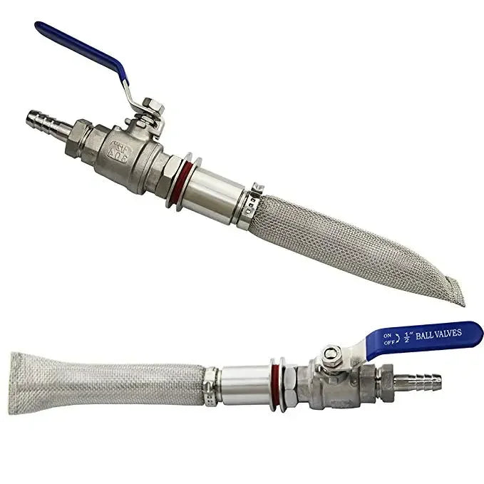 Axya Stainless Steel Beer Filter Bazooka Screen Mesh Strainer for Home Brewing