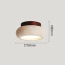 Axyaa Minimalist Yellow Cave Stone Ceiling Light for Hallway and Staircase