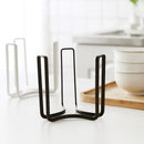 Axyaa Iron Dish Storage Rack: Removable Wire Bowl Drain Rack & Multi-Purpose Drawer Organizer