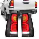 Axyaa Tail Lamps for Toyota Hilux VIGO 2005-2014 - Rear Driving Turn Signal Brake Lights