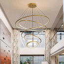 Axyaa Crystal Chandelier Stair Pendant Lamp Living Room Pendant Lights Modern Interior Lighting