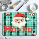 Axyaa Christmas Kitchen Draining Mat - Absorbent & Anti-Slip