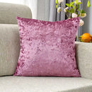 Axyaa Ice Velvet Sofa Pillow Cover Soft Modern Home Decor Case - 4 Colors