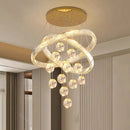 Axyaa LED Ceiling Lamp Chandelier for Modern Bedroom and Dining Room
