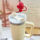Axyaa Diamond Silicone Sippy Plug Cap for 10mm Straw - Cute Reusable Tumbler Cover