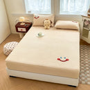 Axyaa Cute Pet Series Single-Piece Mattress - Cartoon Wind Towel Embroidered Padded
