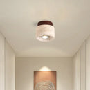 Axyaa Travertine Stone LED Ceiling Light for Hallway, Aisle, and Corridor
