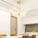 Axyaa Modern LED Chandeliers Pendant Light for Living Room Dining Room Lighting