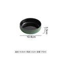 Axyaa Circular Seasoning Dish Set - Molecular Cuisine Snack Plate & Sauce Dish