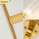Axyaa Modern LED Glass Wall Lamp for Hotel Home Decor & Lighting