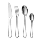 Axyaa 4-Piece Stainless Steel Hollow Handle Western Dinnerware Set