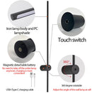 Axyaa LED Touch Wall Lamp Three Color Dimming Indoor Lighting