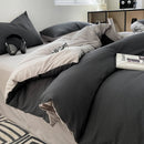 Axyaa Bubble Cotton Bedding Set, AB Side Duvet Cover, Sheet, Pillowcase