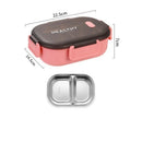 Axyaa Stainless Steel Bento Box 900ML - High Capacity Sealed Food Container
