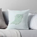 Axyaa Cartoon Abstract Cup Pattern Pillowcase Cushion Cover