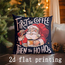 Axyaa Christmas Cartoon Pattern Cushion Cover for Sofa, Bedroom, Car - Decorative Pillow Cover