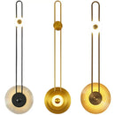Axyaa Jade Wall Lamp: Modern Luxury Metal Long Pole, LED Bedside Light