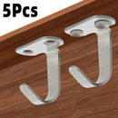 Axyaa Stainless Steel Heavy Duty Ceiling Hooks 5 Pack