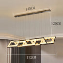 Axyaa Crystal Chandelier, Luxury Pendant Light for Living and Dining Room
